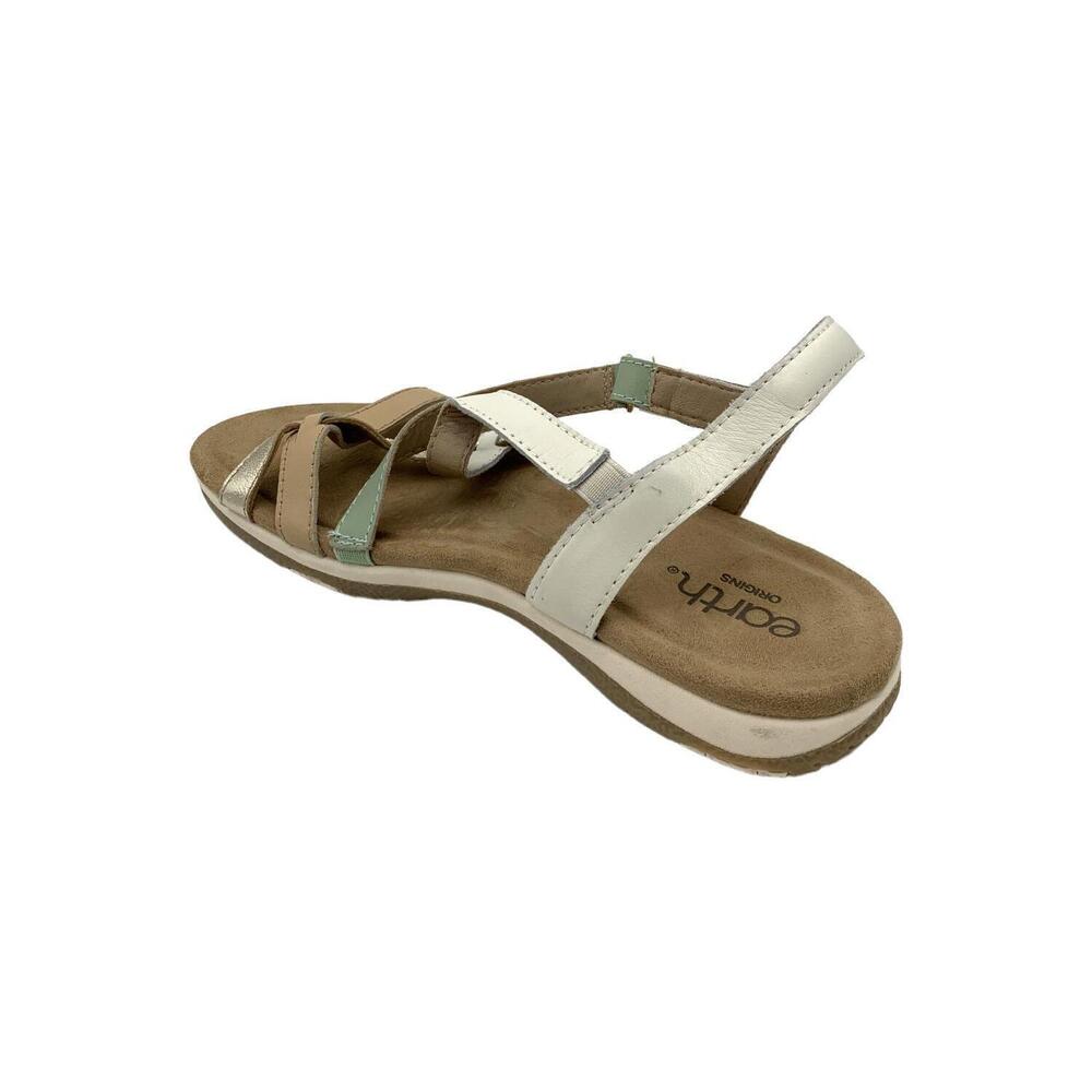 Earth Women's Sterling Sport Sandal White/Gold - Medium - Picture 3 of 3